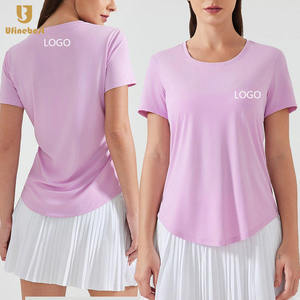 T-shirt classique vierge pour femme, col rond unisexe, 210 g/m², style streetwear, vêtement de sport, course en extérieur - Product Image 1