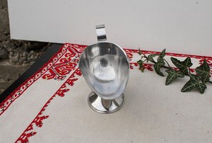Hot Selling Stainless Steel Gravy Boats Vintage Silver <b>Sauce</b> Gravy Boats Home Kitchen Gravy Boats From India - Product Image 4