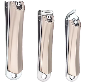 3 Pcs High Carbon Steel Nail Clipper Cutter Curved Blade Manicure Tool Kit for Toes Baby Hot Selling Finger Nail <b>Trimming</b> - Product Image 4