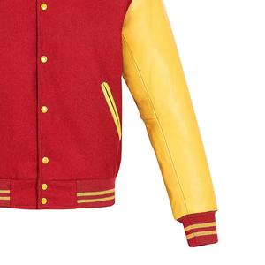 Customizable High Quality Men's Varsity Jackets Fashionable Breathable Street Wear Reversible Design Canvas Plus Size for Spring - Product Image 2
