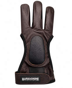ถุงมือยิงธนูหนังวัว Hunt & Seek แบบสามนิ้ว สำหรับธนู Recurve/Compound อุปกรณ์ป้องกันสำหรับการล่าสัตว์กลางแจ้ง - Product Image 1