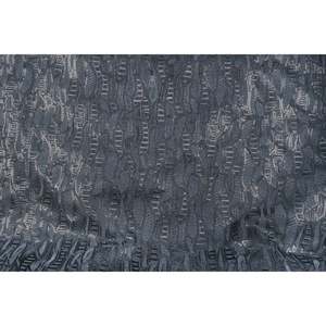 Tissu à paillettes vert brodé, satin japonais au mètre, 58 pouces de large, SequinTFAB JAP SATIN EMB01 147 - Product Image 3