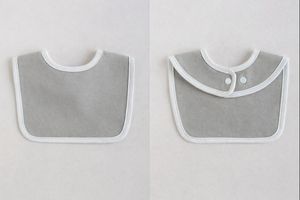 JALBEBE Set di Bavaglini in Cotone per Neonati, Morbidi Bavaglini Anti-Batterici Lavabili con Bottone a Pressione Regolabile, Multicolore - Product Image 3