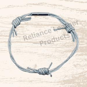 Glossy Metallic Round Braided Leather Cord 1mm to 2.5mm Cowhide Pearl for DIY Jewelry Making Charms Bracelets Customized Size - Product Image 4