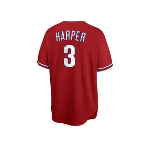Durable Men Baseball Uniform For Team Players With Custom Logo And Number Print Lightweight - Product Image 4