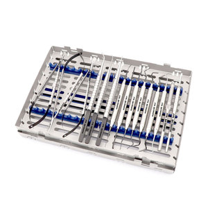 Kit de microcirugía para procedimientos periodontales y de tejidos blandos mínimamente invasivos. Juego de instrumentos quirúrgicos de precisión para odontología. - Product Image 3