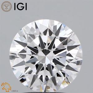 IGI certifié luxe 1.10 carats CVD diamant Solitaire 6.59 MM laboratoire cultivé coupe ronde E VVS2 diamants en vrac pour bijoux fins - Product Image 1