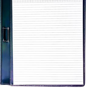 Phi Beta Sigma Padfolio Blue White Greek Fraternity Portfolio Organizer Leather <b>Folder</b> Business Document Holder Professional - Product Image 6