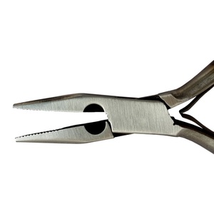 Pince à épiler plate SUNTOOLS/STIPL 505A de haute qualité avec mâchoires en nylon pour la fabrication de bijoux, vente en gros depuis le Punjab - Product Image 2