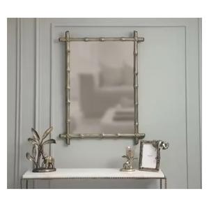 Miroir mural décoratif suspendu, forme attrayante, miroirs muraux en métal pour l'entrée, le salon et la décoration de la chambre à coucher - Product Image 5