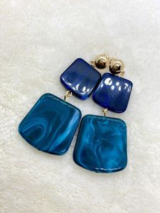 Boucles d'oreilles à clipser classiques en résine florale avec fleurs séchées pour femmes H a CRAFT, pour les occasions de fête - Product Image 6