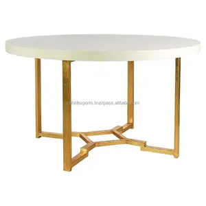 Brasero rustique en métal avec support trépied pour chauffage extérieur, table console de luxe en métal, fabriqué par Zahid Exports - Product Image 2