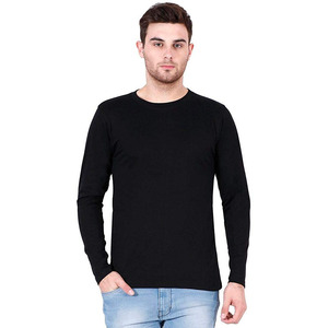 Color <b>T</b>-shirt Custom Men Long Sleeve <b>T</b>-shirt Plain Cotton Full Long Sleeve <b>T</b> Shirt for Men Mens Loose Oversized Long Sleeve - Product Image 1