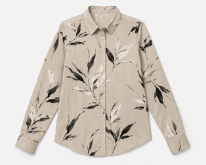 Camisa Formal de Manga Larga Estampada para Mujer, Ropa de Oficina, Corte Entallado, Elegante, Ropa de Trabajo Informal de Negocios, Top de Moda para Verano e Invierno - Product Image 4