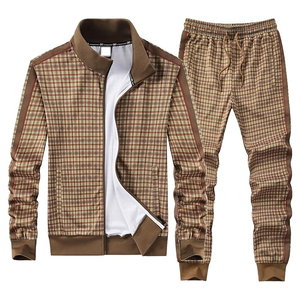 Premium Heat Press Graphic Streetwear <b>Set</b> - Men's Custom 2-Piece Cotton Tracksuit - Product Image 3