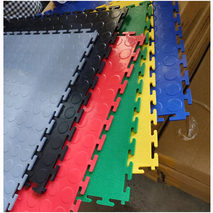 <b>Interlocking</b> PVC Vinyl <b>Flooring</b> <b>Tiles</b> Heavy Duty Industrial Grade Waterproof for Garage Workshop Warehouse 6mm - Product Image 5