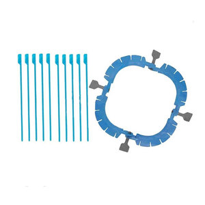 เครื่องมือดึงแผลผ่าตัดแบบวงแหวน Lone Star Veterinary Orthopedic Ring Retractor 10 ตะขอ แบบใช้มือ ทำจากสแตนเลสสตีล ใช้ซ้ำได้ สำหรับการดึงแผลผ่าตัด - Product Image 6