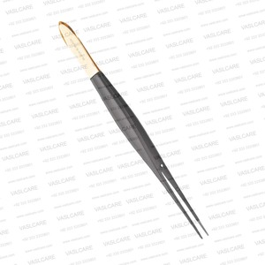 Pinzas para apósitos de 8″ (20 cm) – Pinzas de tejido dentadas de acero inoxidable de 2 cm para clínica y sala de heridas - Product Image 5