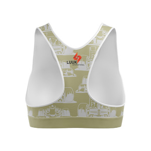 Sujetador Deportivo Personalizado Premium, Sujetador Deportivo Sublimado para Mujer, Ropa Deportiva de Alta Elasticidad y Transpirable para Gimnasio y Fitness - Product Image 6