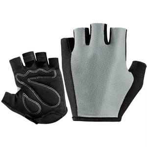 Custom Logo <b>Half</b> Finger Bike Gloves Anti <b>Slip</b> Padded Cycling Gloves OEM Production for Fitness and Cycling Brands Wholesale - Product Image 3