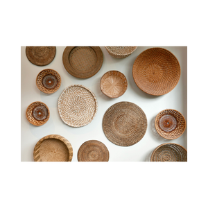 Handmade Wicker Rattan Placemat Natural Dining <b>Table</b> Decor Vietnam Supplier - Product Image 1