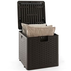 Contenitore per Stoccaggio Resistente alle Intemperie da 31/73/100 Galloni con Coperchio Bloccabile per Uso Tutto l'Anno - Product Image 4