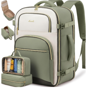 Laptop Office Business School <b>Backpacks</b> Cotton Fabric 30-<b>40L</b> Capacity - Product Image 1