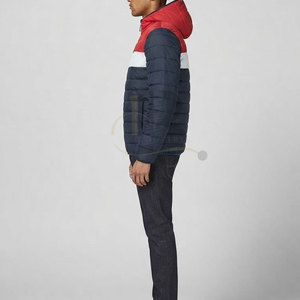 Classic <b>Men</b> <b>Hooded</b> Puffer <b>Jacket</b> Comfortable Warm Winter Waterproof Quick Dry Full Zip Closure Soft <b>Padding</b> for Outdoor Daily - Product Image 6