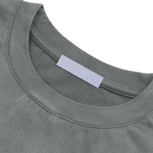 Camisetas Oversize Lisas de Algodón 100% con Lavado Ácido, Estilo Vintage, de Alta Calidad, con Logotipo Personalizado para Streetwear - Product Image 5