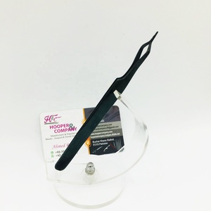 Nouvelle pince à épiler d'isolation pince à épiler de classement supérieur pour isoler durable meilleur acier testé extension de cils pince à épiler Logo accepter le vison - Product Image 4