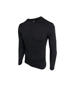Graphene Warm Tech Camiseta deportiva de manga larga para hombre-Unidireccional que absorbe la humedad Ligero y suave Spandex/Poliéster - Product Image 1