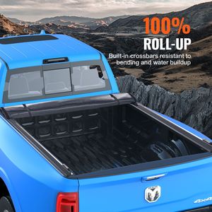 Copertura Avvolgibile per Cassone Compatibile con Dodge Ram 1500 2002-2018 e 2500 3500 2003-2024, Classe 2019-2024 - Product Image 3
