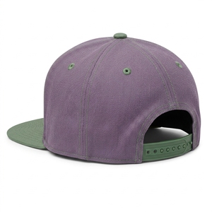 หมวกแก๊ปแบบ Snapback 6 แผง ปีกแบน พรีเมียมสั่งทำพิเศษ ผ้าแคนวาสเจาะรูด้วยเลเซอร์ ปักลาย 3 มิติ สำหรับทุกเพศทุกวัย ทุกฤดูกาล รับผลิตแบบ OEM ขั้นต่ำน้อย - Product Image 3