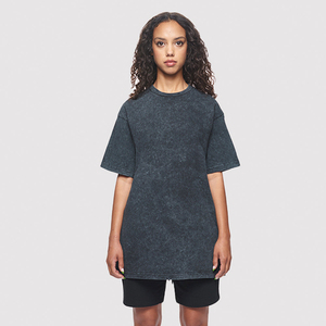 Camisetas de Hombre con Lavado Ácido, Camisetas Casuales de Manga Corta 100% Algodón, Secado Rápido, Transpirables, Estilo Vintage Urbano para Verano - Product Image 6