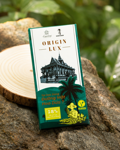 Barre de chocolat noir au nectar de noix de coco 58% avec emballage personnalisé pour souvenirs et cadeaux - Product Image 5