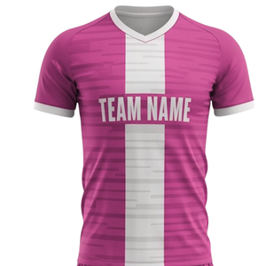 Conjunto de camiseta y pantalones cortos de fútbol, ​​uniforme de fútbol atlético transpirable, ropa deportiva de manga corta con cuello en V para equipos de club, torneo - Product Image 3