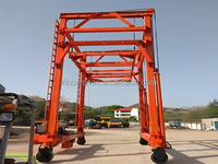 Grues à portique mobiles de levage de conteneurs hydrauliques à moteur diesel de 40 tonnes