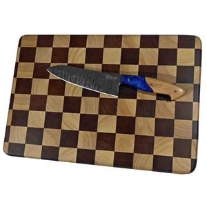 Tagliere a Scacchi Lena di Faneema Cutlery, Elegante Blocco da Taglio per Uso in Cucina - Product Image 1