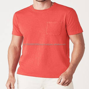 Camisetas Lisas de Algodón 100% al por Mayor, Camisetas Personalizadas con Estampado de Seda Azul, Camisetas de Cuello Redondo de Alta Calidad para Hombre, Tallas Grandes, Logotipo OEM - Product Image 5