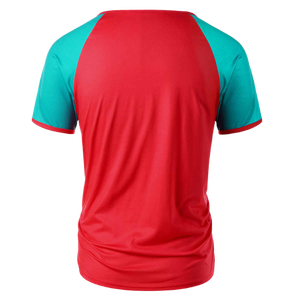 Camisetas con Gráficos Sublimados de Nueva Llegada, Camisetas de Poliéster para Hombre de Secado Rápido, Ropa Deportiva para Gimnasio, Proveedor OEM de Fábrica - Product Image 6