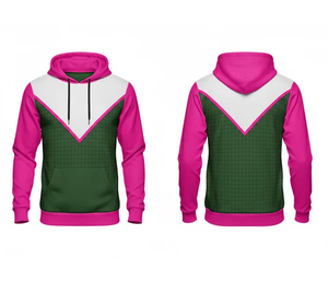 Sweat à capuche polaire personnalisé par sublimation pour l'hiver – Tenue d'équipe sur mesure, respirante, service OEM, color block, pour hommes, femmes et jeunes - Product Image 2