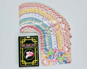 Jeu de cartes de magie MR RED Fox, jeu de 4 cartes de mentaliste espion, identifiées par le dos - Product Image 2