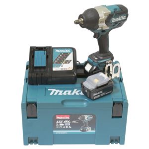 Kit de visseuse à chocs sans fil 18V avec batterie double 5.0Ah et chargeur - Product Image 1