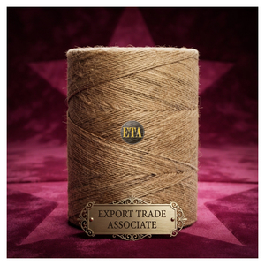 เชือกป่านปอกระเจาคุณภาพดี 44 ปอนด์ / 1ply เป็นมิตรกับสิ่งแวดล้อม ผลิตในบังกลาเทศ สำหรับการค้าส่งออก - Product Image 1
