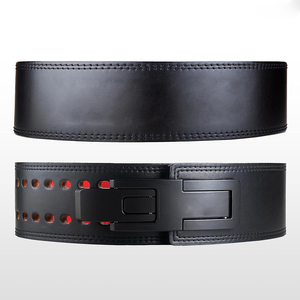 Cinturón de Levantamiento de Pesas de Cuero Resistente de 10 mm, Personalizado por el Fabricante (OEM), para Entrenamiento de Sentadillas - Product Image 5