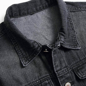 Chaqueta de invierno para hombre hecha de algodón con logotipo personalizado al por mayor, transpirable, para uso en exteriores, chaqueta de mezclilla para hombre para venta en línea. - Product Image 3