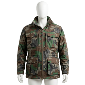 Desert Digital <b>Camouflage</b> Tactical Millitaryy Jacket Multi-Pocket Combaat Uniform Ripstop Outdoor Hunting Arrmy Field Gear Coat - Product Image 3