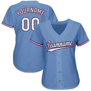 Camisetas Personalizadas de la Selección Nacional de Béisbol, Ropa de Béisbol Transpirable que Absorbe la Humedad, Tela 100% Poliéster, Servicio al por Mayor OEM ODM - Product Image 2