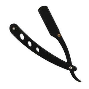 Navajas de Afeitar Rectas para Hombre, Navaja de Afeitar Profesional de Acero Inoxidable, Herramienta de Afeitado, Cuidado de la Barba, Uso en Salón - Product Image 1