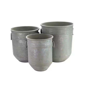 Macetas Galvanizadas Decorativas para el Hogar, de Forma y Tamaño Personalizados, para Decoración de Jardines Interiores, Adornos para Macetas al Precio Más Bajo - Product Image 3